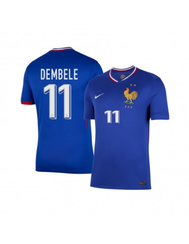 Maillot France Domicile Euro 2024 Dembele votre