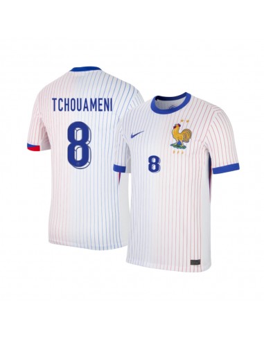 Maillot France Extérieur Euro 2024 Tchouaméni pas cher 