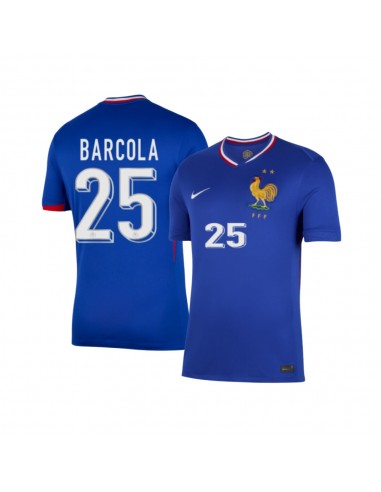 Maillot France Domicile Euro 2024 Barcola des créatures d'habitude