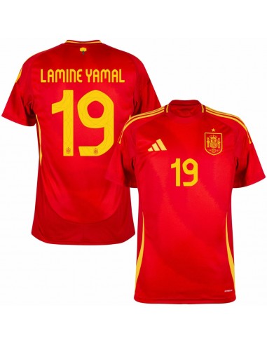 Maillot Espagne Domicile Euro 2024 Lamine Yamal En savoir plus