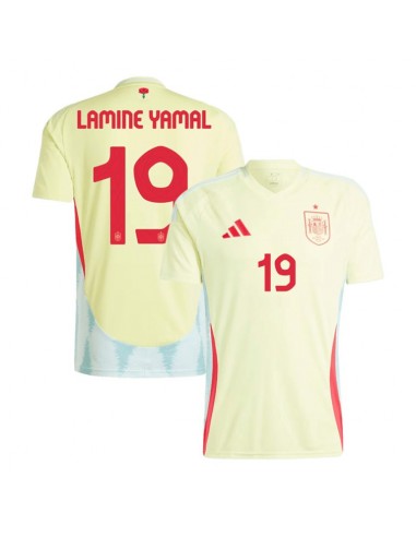 Maillot Espagne Extérieur Euro 2024 Lamine Yamal en ligne des produits 