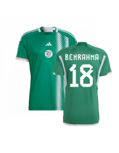 Maillot Algerie Extérieur 2022 2023 Benrahma meilleur choix