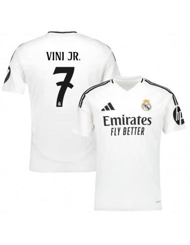 Maillot Real Madrid Domicile 2024 2025 Vini Jr une grave pollution 