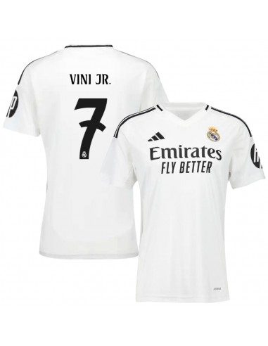 Maillot Femme Real Madrid Domicile 2024 2025 Vini Jr pour bénéficier 