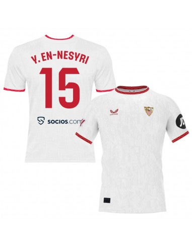 Maillot FC Seville Domicile 2024 2025 En Nesyri Véritable concentré