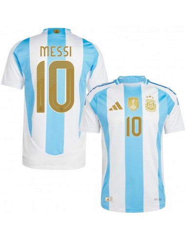 Maillot Argentine Domicile 2024 2025 Messi Gold Le MVP de beaucoup