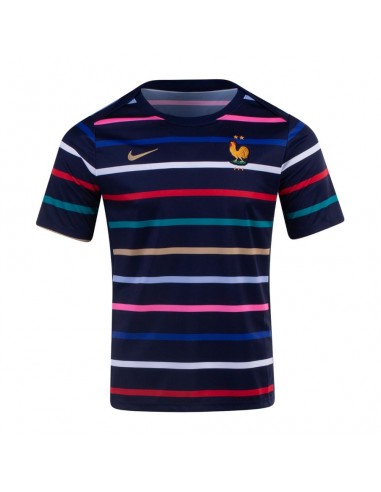 Maillot France Pre Match 2024 2025 de technologie