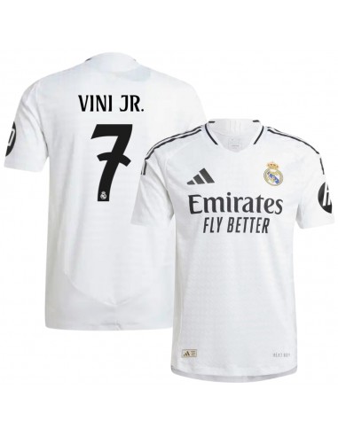 Maillot Match Real Madrid Domicile 2024 2025 Vini Jr Par le système avancé 