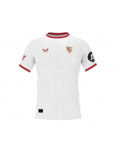 Maillot FC Seville Domicile 2024 2025 rembourrage situé sous