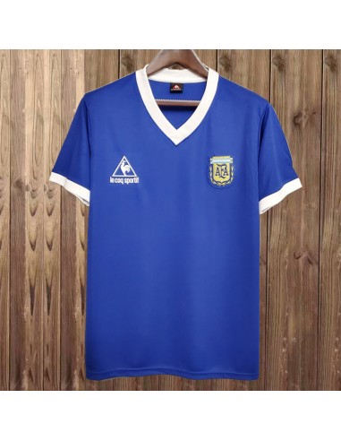 Maillot Argentine Extérieur 1986 Vintage livraison gratuite