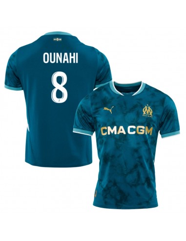 Maillot Marseille Extérieur 2024 2025 Ounahi basket pas cher