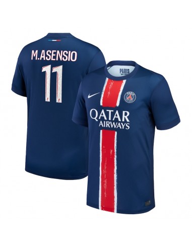 Maillot PSG Domicile 2024 2025 Asensio les ligaments