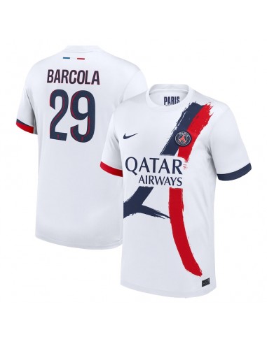 Maillot PSG Extérieur 2024 2025 Barcola Les magasins à Paris