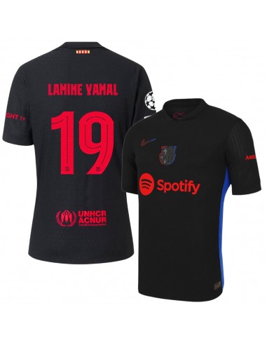 Maillot Barca Extérieur 2024 2025 Lamine Yamal Par le système avancé 